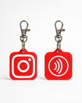 NFC INSTAGRAM KEYCHAIN